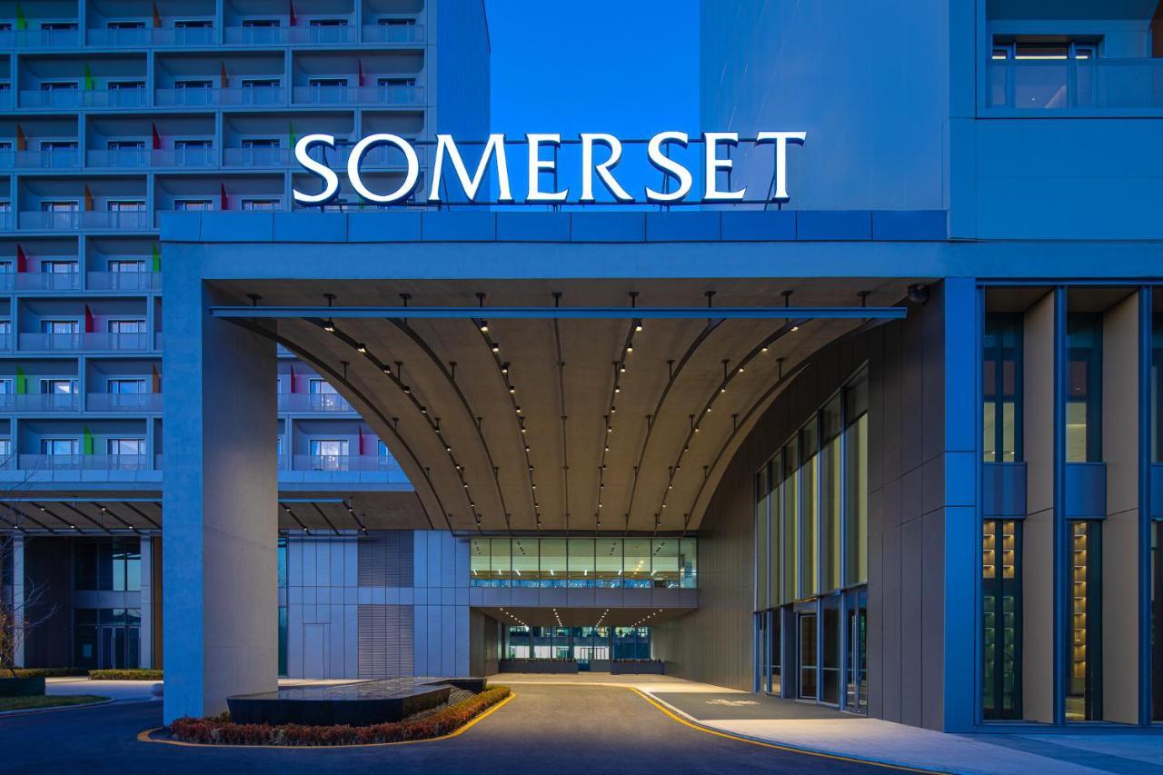 Somerset Daxing Beijing Apartment Exterior foto